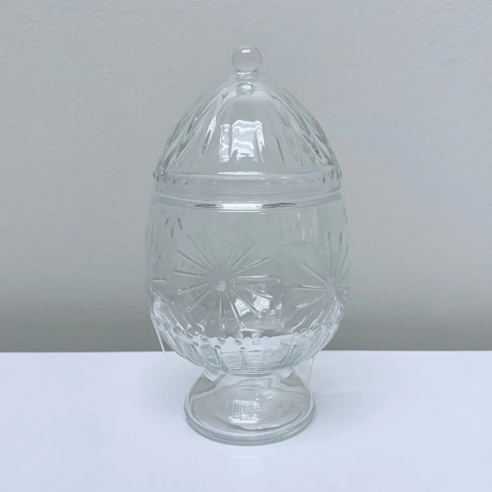 New Target Bullseye Playground Glass Egg with Lid Spring 2026 Collection